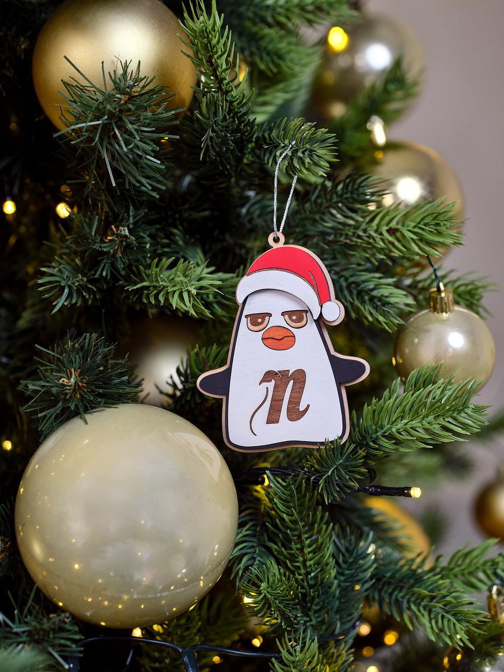 Nessaj Pingvin ünnepi dísz